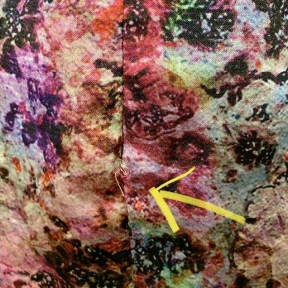 Anthropologie Mcginn Abstract Dress - Picture 4 of 5